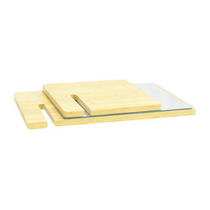 Nordic style makeup mirror desktop <b>dressing</b> table, simple bamboo material, suitable for home, bedroom, girls', student - Product Image 3
