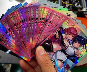 <span class=keywords><strong>Prix</strong></span> d'usine, pochettes de <span class=keywords><strong>cartes</strong></span> à impression holographique, impression artistique, impression personnalisée pour Mtg <span class=keywords><strong>Yugioh</strong></span> Tcg, pochettes de <span class=keywords><strong>cartes</strong></span> de jeu de trading sexy anime - Product Image 6