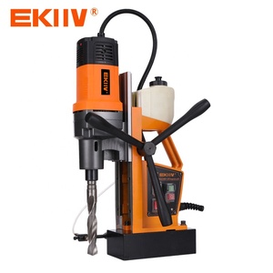 EKIIV Professionele Robuuste Magnetische Boormachine met 32mm Capaciteit, Sleutelloze Boorkop en Vooraf ingestelde Snelheidsopties voor DIY en Industrieel Gebruik - Product Image 4
