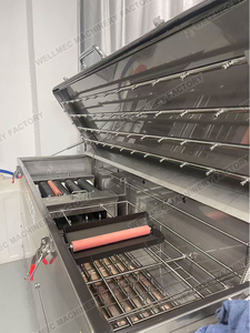 Laveuse de pièces de presse d'impression entièrement automatique pour cartouches d'encre / bacs d'encre / lames de raclage, compatible avec encres <span class=keywords><strong>à</strong></span> base de solvant et UV - Product Image 2