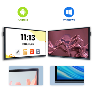 กระดานไวท์บอร์ดอัจฉริยะแบบสั<span class=keywords><strong>ม</strong></span>ผัส Tacteasy พร้อ<span class=keywords><strong>ม</strong></span>หน้าจอสั<span class=keywords><strong>ม</strong></span>ผัสแบบดิจิทัล ความละเอียด 4K UHD พร้อ<span class=keywords><strong>ม</strong></span>ซอฟต์แวร์แชร์หน้าจอ สมาร์ททีวีแบบอินเทอร์แอคทีฟ - Product Image 3