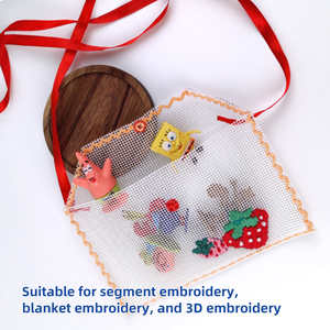 Cotton DIY Kit Cho Thảm Hooking Chốt Móc Thêu Mô Hình Thảm Thảm Tấm Thảm Trống Lưới Công Cụ Cho Hàng Thủ Công Trang Trí Không Dệt - Product Image 6