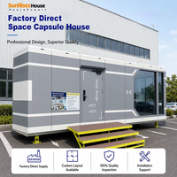 Capsule spatiale mobile pour le camping, les vacances et l'hébergement