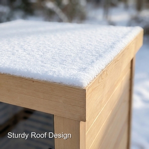 Sauna extérieur pour une à deux personnes, équipé d'un poêle à bois et fabriqué en matériaux de tente légers - Product Image 2