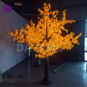 Elegante Decoración Escénica con Luces LED Impermeables en Forma de Árbol de Arce, con Hojas Vívidas, para Decoración de Calles y Plazas, en Venta - Product Image 2