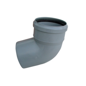 Valvola curva PP HTB diametro 40 mm 15 gradi per tubi in plastica - Product Image 1