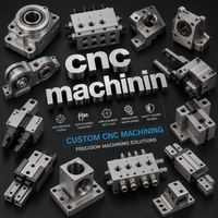 Service de tournage et polissage CNC sur mesure OEM, services d'usinage CNC, aluminium anodisé, tolérance ±0,005 mm, MOQ 1