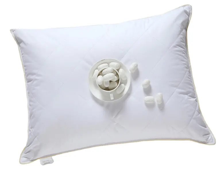 中国のサプライヤー柔らかく暖かい呼吸自由にカスタマイズされた寝具枕シルク枕
