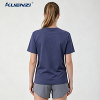 T-shirts pour femmes Kuenzi en tissu modal antibactérien, anti-boulochage et anti-rides, 220 GSM, 65% Eco-cosy, 30% Sorona, 5% Spandex