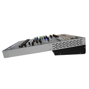 Consola mezcladora de audio profesional VQ Professional de 12, 16 y 24 canales con MP3, Bluetooth, USB y procesador de 24 efectos para presentaciones en escenario. - Product Image 4