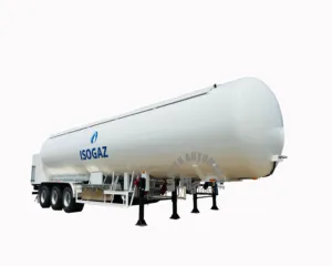 60 cbm 3axles LPG tank semi trailer gas oil fuel transport delivery tank trailer
