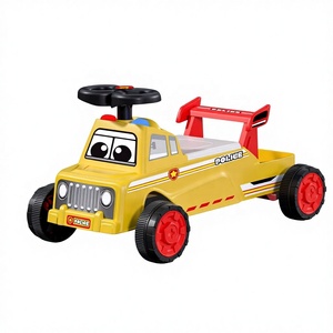 <span class=keywords><strong>Mini</strong></span>-voiture d'équilibre en plastique pour enfants, quatre roues, avec musique et contes, stabilisatrice, avec <span class=keywords><strong>panier</strong></span> de rangement. - Product Image 2