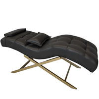 Table de Massage Incurvée pour Salon de Beauté, Lit Esthétique Courbé pour Extensions de Cils, Qualité Supérieure