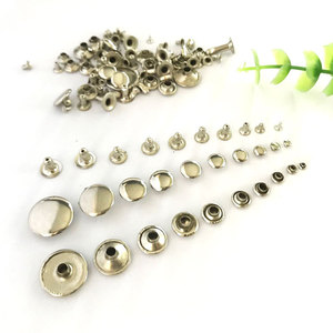 Remaches Metálicos BDRAY de Una Sola Tapa, de 3mm a 15mm, Duraderos para Decoración de Ropa, Zapatos y Bolsos - Product Image 3