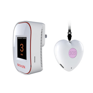Sonnette sans fil intelligente Graffiti WiFi avec écran, bouton SOS d'urgence, capable de traverser les murs et utilisable à longue distance - Product Image 2