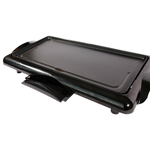 <span class=keywords><strong>Barbecue</strong></span> <span class=keywords><strong>électrique</strong></span> sans fumée multifonction <span class=keywords><strong>portable</strong></span> de table, plaque chauffante <span class=keywords><strong>électrique</strong></span> commerciale noire 120V - Product Image 3