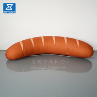 Publicité personnalisée Saucisse Gonflable Hot Dog Modèle Fête Gonflable Donut Géant Gonflable Pain Dessert Alimentaire Props