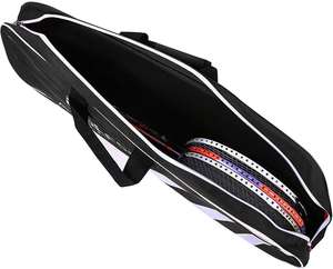 Échantillon gratuit Sac de raquette de tennis matelassé de luxe pour femmes personnalisé pour le badminton, le pickleball, le tennis, nouveau sac à dos pour raquette - Product Image 5