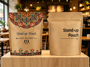 Eco-friendly Custom Coffee <b>Packaging</b> <b>Bag</b> Moisture-proof Waterproof Food Mylar <b>Bag</b> Reusable Ziplock <b>Bag</b> with Hang Hole - Product Image 1