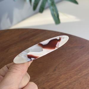 Pinza de Pelo Acrílica de Color Pastel al por Mayor, Diseño de Barra Larga con Estilo Fresco, Aspecto Dulce y Lindo - Product Image 4