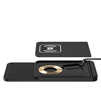 Chargeur de voiture sans fil rapide 15W populaire et très vendu, avec port Type-C et induction automatique, pour téléphone portable et Airpods Pro 3