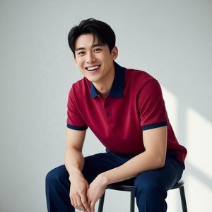 <span class=keywords><strong>Polo</strong></span> de <span class=keywords><strong>Hombre</strong></span> con Rayas <span class=keywords><strong>Verde</strong></span> Marino, Mezcla de Algodón, Manga Corta, Bloques de Color, Casual, Transpirable, Cómodo, con Logotipo Personalizado - Product Image 2