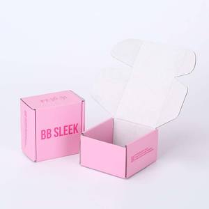 Cajas <span class=keywords><strong>de</strong></span> Envío Negras con Logotipo Personalizado para Pequeñas Empresas, Cajas <span class=keywords><strong>de</strong></span> Cartón Corrugado Pequeñas para Envíos, Cajas <span class=keywords><strong>de</strong></span> Regalo para Empaque - Product Image 6