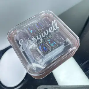 Nuovo 28 pezzi Ballerina kiss nails supply pacchetto etichetta privata personalizzata nail art migliore stampa sulle unghie