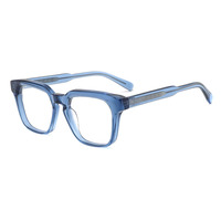 Montures de lunettes de mode pour femmes, montures de lunettes carrées de luxe de haute qualité pour hommes, montures de lunettes en acétate 2025