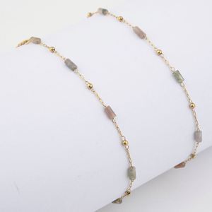 Cuentas Planas Personalizadas, Sin Deslustre, Rellenas de Oro, Cadena de Joyería Permanente al por Mayor para Joyería Permanente - Product Image 3