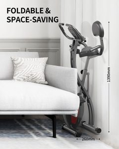 PROIRON Xshape Folding Bicycle Magnetic <strong>Fitness</strong> Spin Home Indoor Gym Equipment Machine <strong>Exercise</strong> <strong>Bikes</strong> - Product Image 6