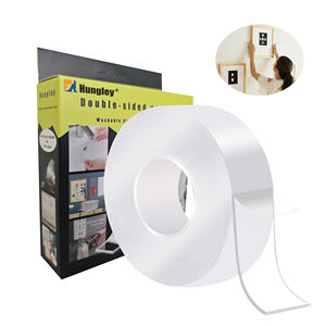 Cinta Adhesiva de Doble Cara Nano, Extra Fuerte, Transparente, <span class=keywords><strong>para</strong></span> Montaje de Pósters y Decoración de <span class=keywords><strong>Paredes</strong></span> - Product Image 1