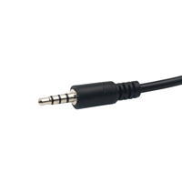 3.5mm (1/8 pouces) prise Audio AUX mâle USB 2.0 femelle OTG adaptateur convertisseur câble PVC veste tresse pour voiture musique u-disk lecture