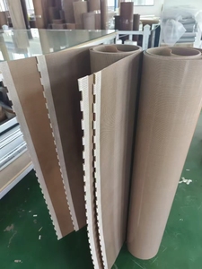Sabuk Konveyor Tortilla Press Berlapis PTFE Anti Lengket Tahan Minyak Berkualitas Tinggi untuk Makanan - Product Image 3