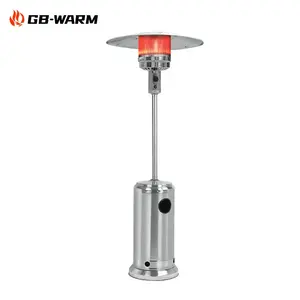 outdoor used safety stainless various color good price and good quality gas patio heater