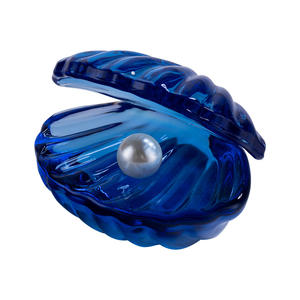 豪華なクリスタルガラスシェル置物エッチングウェディング用お土産とエレガントなプロモーション装飾ギフト - Product Image 4