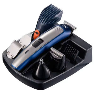 Ensemble de coiffeur professionnel HTC AT-1207 toilettage meilleure qualité pour la maison tondeuses et tondeuses pour hommes - Product Image 1