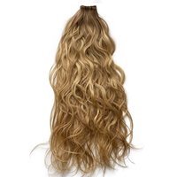 Le trame le plus plat en texture naturelle ondulée douce qui s'intègre à la texture naturelle des cheveux – Trame Wavy Genius