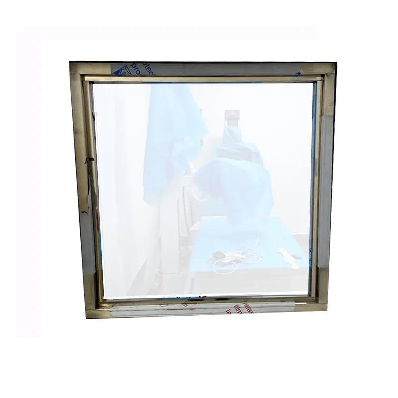 Lastra di vetro al piombo a raggi X di alta qualità e alta precisione per la protezione a raggi X dell'ospedale