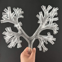 Simulateur de formation en bronchoscopie - Modèle d'arbre bronchique humain pour la formation médicale respiratoire
