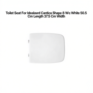 ฝารองนั่งชักโครกสำหรับโถสุขภัณฑ์ Ideal Standard Cantica Shape 8 สีขาว ขนาดยาว 50.5 ซม. กว้าง 37.5 ซม. - Product Image 3