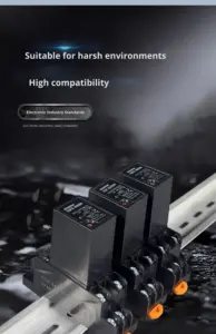 SENNDIK Schienentyp Halbleiterrelais H3FD-X10SN Set DC 5A 250V Miniatur Mehrzweck AC/DC Betrieben Niedrigenergie - Product Image 5