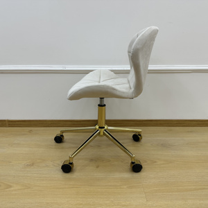 Silla Tapizada Verde al por Mayor, Mueble de Salón, Silla de Mostrador, Sillas para Tocador, Sillas Elegantes, Mesas de Restaurante - Product Image 4