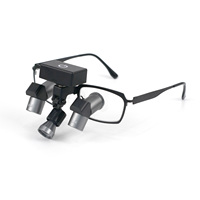 Loupes dentaires TTL Micare JENM-350X+MG-JD2100 3.5X avec lampe frontale LED, 61g, légères, pour chirurgiens dentistes