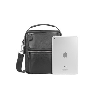 กระเป๋าสะพายไหล่ผู้ชายหนังวัวชั้นหนึ่งกระเป๋าสะพายไหล่แนวตั้งกระเป๋าเอกสารแบบนุ่มลำลองทำจากหนังวัวชั้นหนึ่งตามสั่ง - Product Image 3