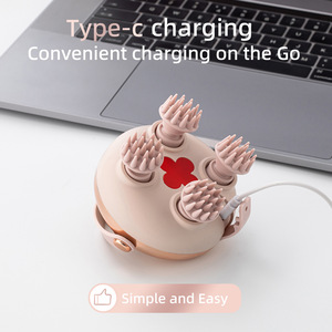 Dispositivo Portátil de Cuidado del Cuero Cabelludo con Luz Roja, Masajeador de Cabeza para Descompresión de Meridianos, Peine para la Cabeza Impermeable - Product Image 6