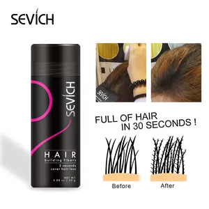 Factory Wholesale Strong Hold Keratin Hair Powder Hair Fiber Powder Spray Hair Building Fiber