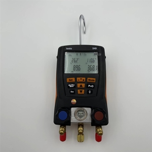 Testo 549 Manomètre numérique d'entrée de gamme avec certificat d'étalonnage, protection IP42, autonomie de 250h, garantie 1 an, métal noir - Product Image 5