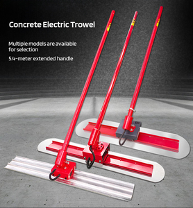 Machine à lisser et finir le béton électrique de 5,4 m, flotteur à béton en acier inoxydable, machine de nivellement de béton pour routes - Product Image 3