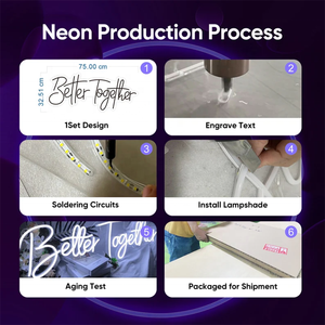 Letrero LED de Neón Infinito 3D para Exteriores '<span class=keywords><strong>Oh</strong></span> Baby It Was Always You Marry Me' para Bodas, Fiestas, Decoración de Empresas, Iluminación - Product Image 6